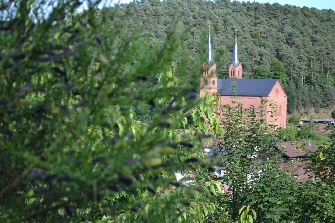 Hotel Am Hirschhorn - Wellness - Spa - And More Wilgartswiesen Esterno foto