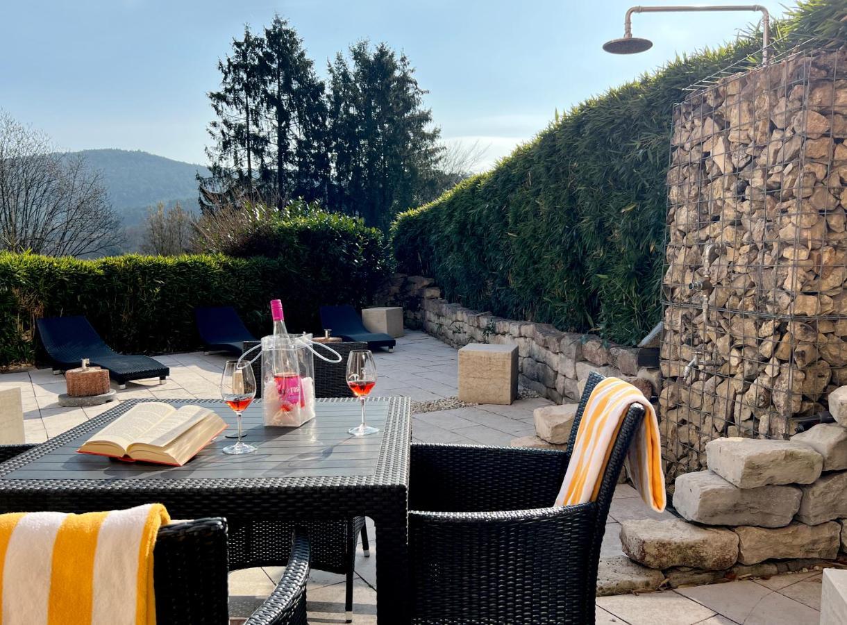 Hotel Am Hirschhorn - Wellness - Spa - And More Wilgartswiesen Esterno foto